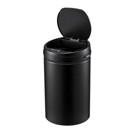 Devanti black touchless sensor bin, 30L.