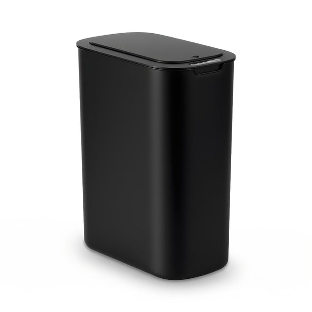 Devanti 21L slim motion sensor bin, black