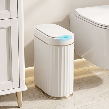 Devanti Sensor Bins 7L Motion Sensor Trash Can Slim Touchless Automatic Waste Bin White - Shoppers Spot Home & Garden > Kitchen Bins > Automatic Bins - Alternate view 8