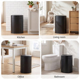 Devanti 20L Automatic Sensor Bin Touchless Rubbish Waste Bin Black Kitchen.