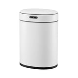 Devanti 20L Automatic Sensor Bin Touchless Rubbish Waste Bin White Kitchen.