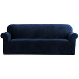 Artiss Sofa Cover Couch Covers 4 Seater Velvet Sapphire.