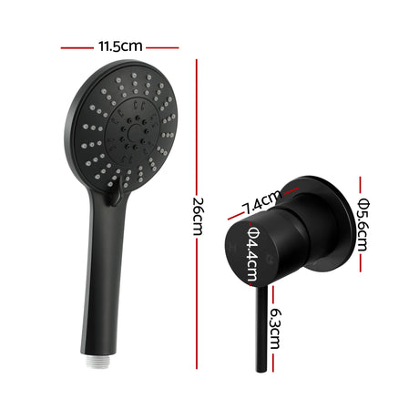 Cefito handheld shower head, lightweight.