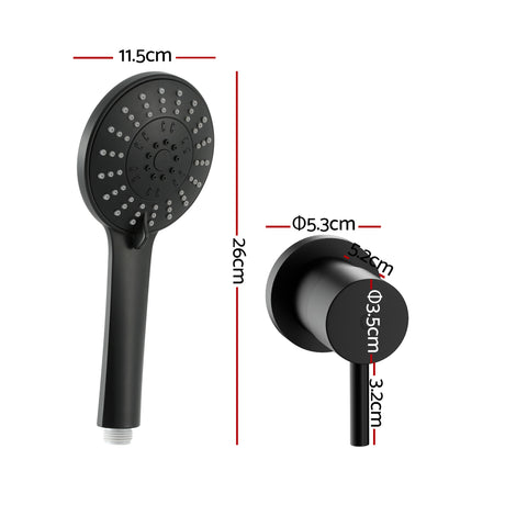 Cefito handheld shower head, lightweight.