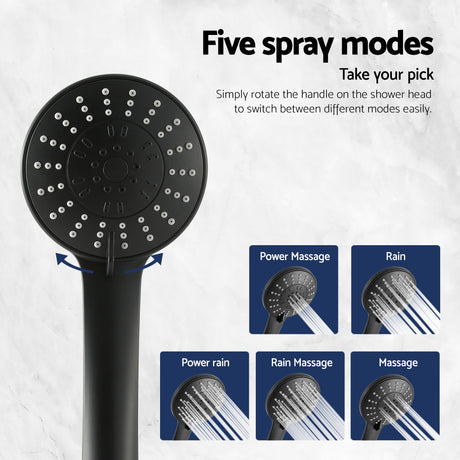 Cefito handheld shower head, lightweight.