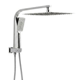 12" Rain Shower Head Set with 3-Mode Handheld Brass High Pressure WELS Chrome