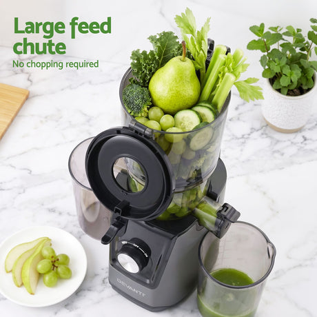 DEVANTI Slow Juicer Cold Press 200W for Fruit Vegetable Juice - Shoppers Spot Commercial > Commercial Others > Distilling & Brewing - Alternate view 4