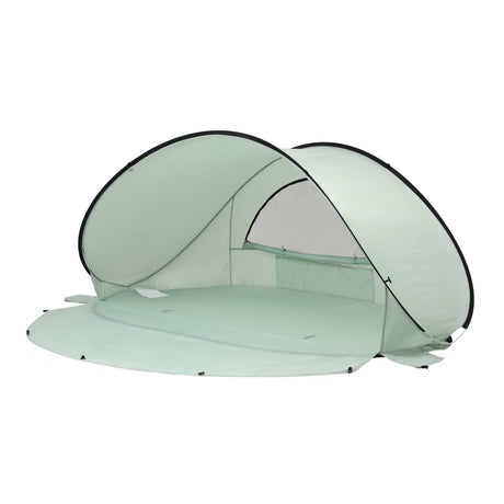 Weisshorn pop up UPF 50+ beach tent for 2-3 people with extended floor
