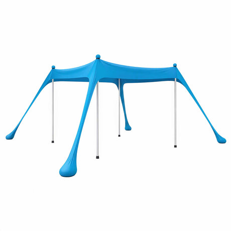 Weisshorn 3 x 3m UPF 50+ beach tent sun shelter