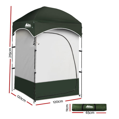 Portable shower toilet tent, lightweight.