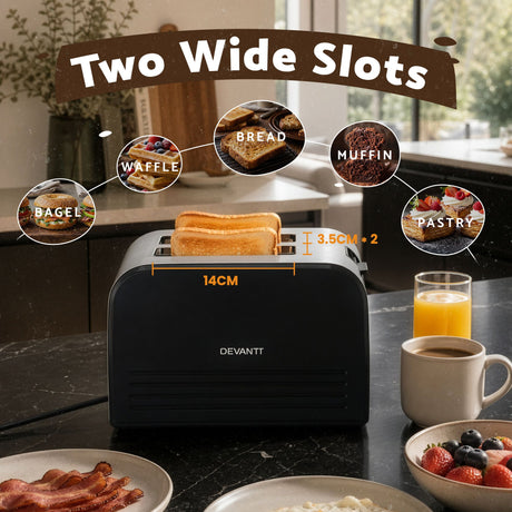Slice toaster, 3.5cm.
