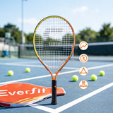 Everfit 23 inch tennis racket set of 2 in orange