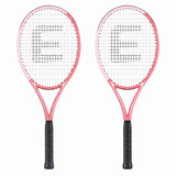 Everfit 27 inch tennis racket set of 2 in pink