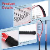 Everfit 27 inch tennis racket set of 2 in pink