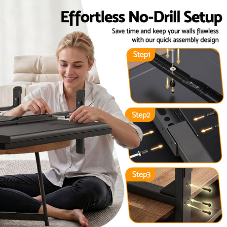 Artiss Universal TV Stand for 24-86 inch TVs LED Screen Table Top Desktop Mount - Shoppers Spot Appliances > TV > TVs & Accessories - Alternate view 7