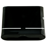 Ultraslim Durable ABS Paper Towel Dispenser – Black, Lockable Wall-Mounted, Compatible with M & Z Fold Towels