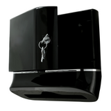 Ultraslim Durable ABS Paper Towel Dispenser – Black, Lockable Wall-Mounted, Compatible with M & Z Fold Towels