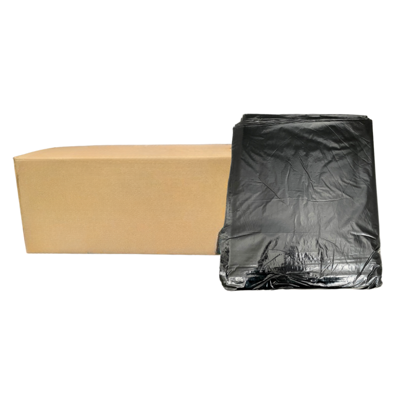 80L Extra Heavy Duty Restaurant Grade Bin Liners – Black | Commercial Rubbish Bags (200 Pack)
