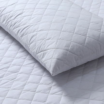 Elan Linen 100% Cotton Quilted Fully Fitted 50cm Deep Double Size Waterproof Mattress Protector