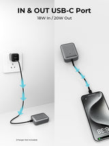 AUKEY Spark Mini 10000 Compact Fast Charging Power Bank (PB-Y55)