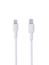 Aukey Circlet Lightning white keyboards, 1m.