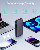 Aukey Sprint X 20K 65W 20000mAh Portable Power Bank with PD3.0 (PB-Y43)