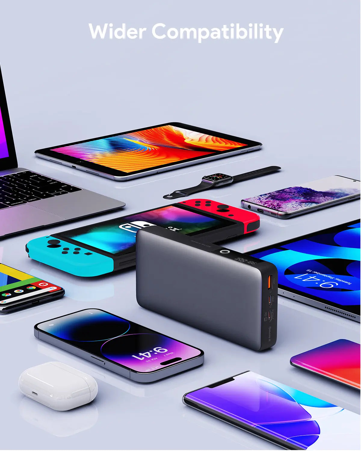 Aukey Sprint X 20K 65W 20000mAh Portable Power Bank with PD3.0 (PB-Y43)