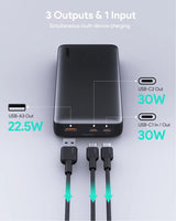 Aukey Sprint X 20K 30W 20000mAh Portable Power Bank with PD3.0 (PB-Y42)