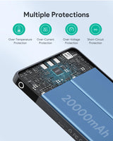 Aukey Sprint X 20K 100W 20000mAh Laptop Power Bank with PD3.0 (PB-Y44)