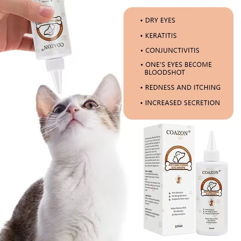 Pet eye drops