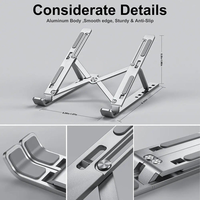 NNEOBA Portable Aluminum Laptop Stand