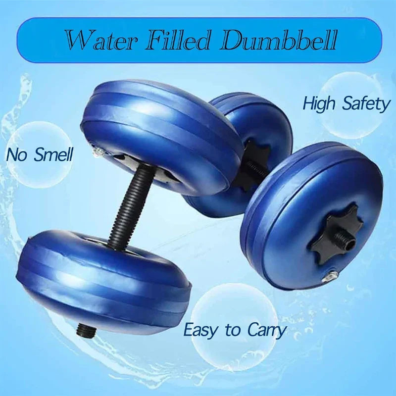 Adjustable Water-Filled Dumbbell Set
