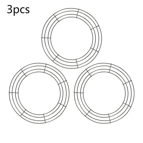 Metal Wreath Round Iron Ring For Christmas - Shoppers Spot Occasions > Christmas > Christmas Wreaths & Garlands - Alternate view 9
