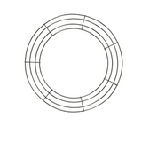 Metal Wreath Round Iron Ring For Christmas