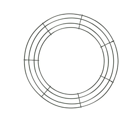 Metal Wreath Round Iron Ring For Christmas - Shoppers Spot Occasions > Christmas > Christmas Wreaths & Garlands - Alternate view 10