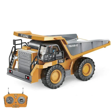 Rc Alloy Dump Truck Engineering Vehicle For Boys.