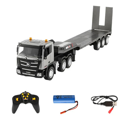 Control trailer, operated by remote control.