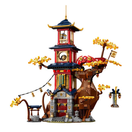 Dragon Energy Temple Building Blocks Model Set.