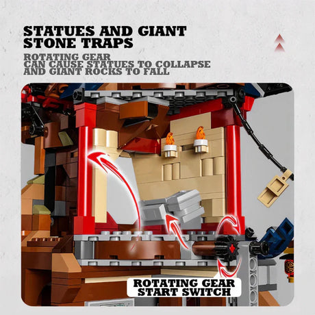 Dragon Energy Temple Building Blocks Model Set.