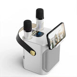 High Power Karaoke Bluetooth Speaker With Dual Microphone