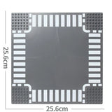 City Road Baseplate Block For Kids Diy Building