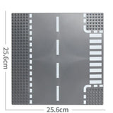 City Road Baseplate Block For Kids Diy Building