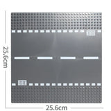 City Road Baseplate Block For Kids Diy Building