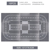 City Road Baseplate Block For Kids Diy Building