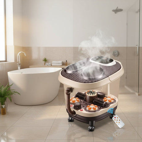 Electric bath massage machine.