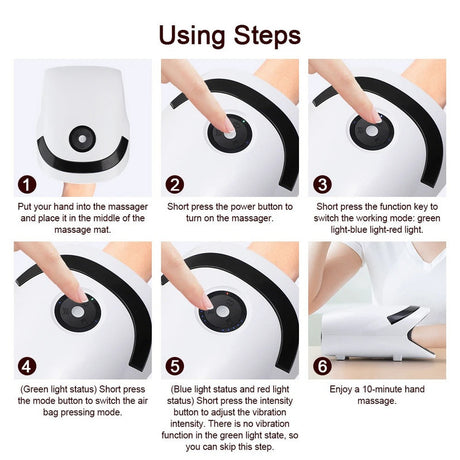 Rechargeable hand massager.