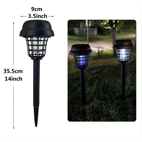 Solar Mosquito Killer Lights Outdoor UV Insect Repellent.