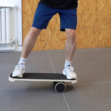 Wooden Surf Balance Board for Core Training.