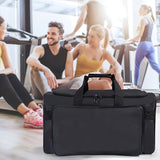 Basketball Duffel Bag with Black Neon Green Sports