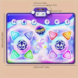 Kids Dance Mat Double Player Interactive Music Game